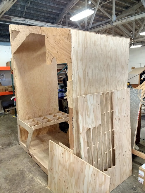 The exploratory module we built this week from the CAD model