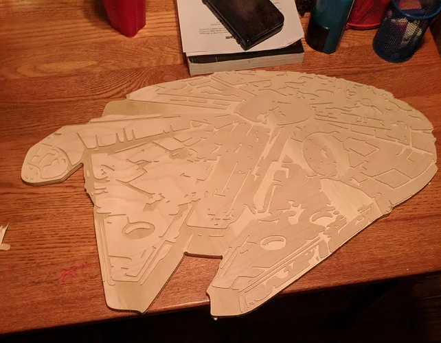 The raw version before painting
