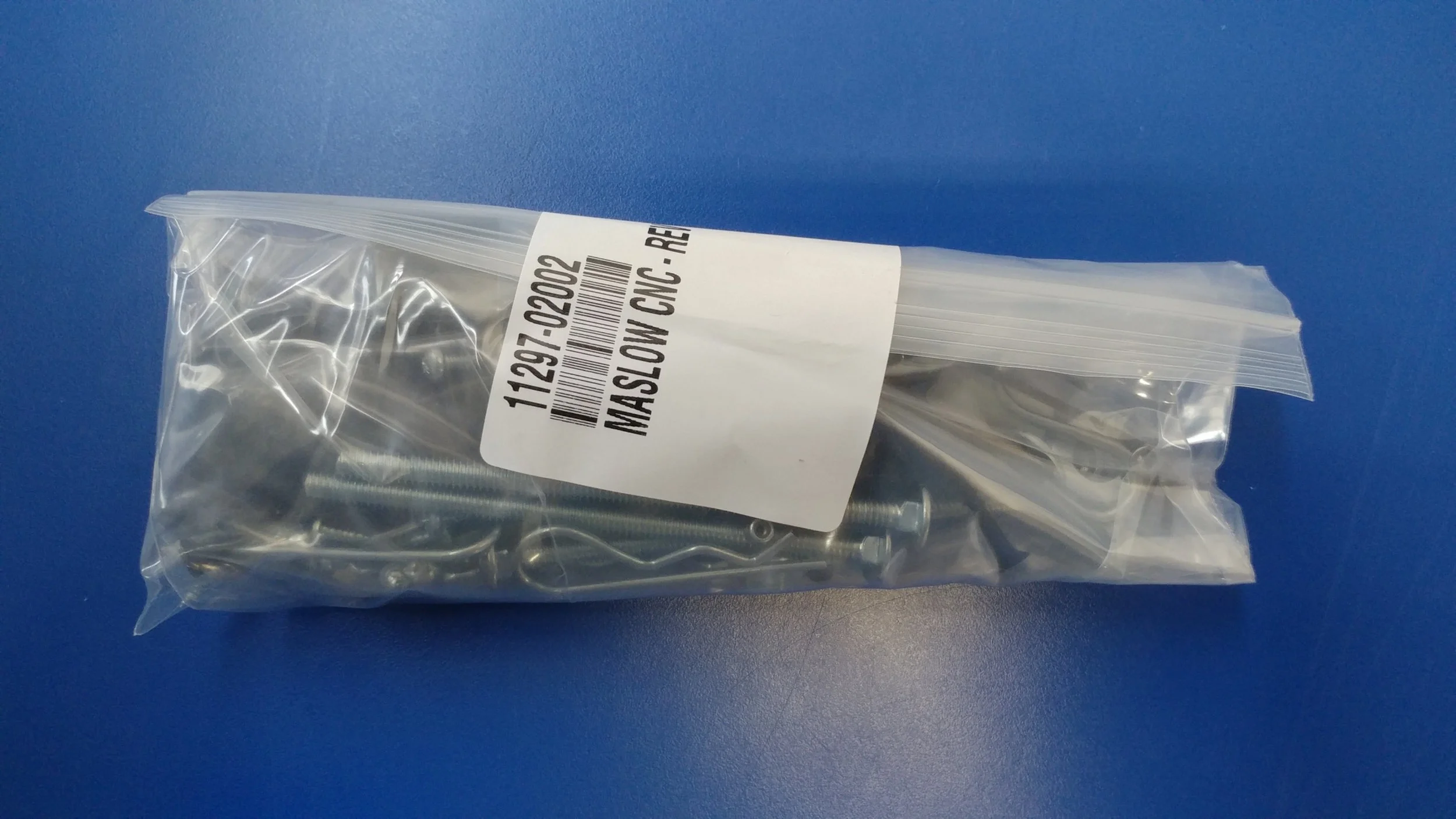 The Maslow CNC Base Machine Kit Hardware Bag