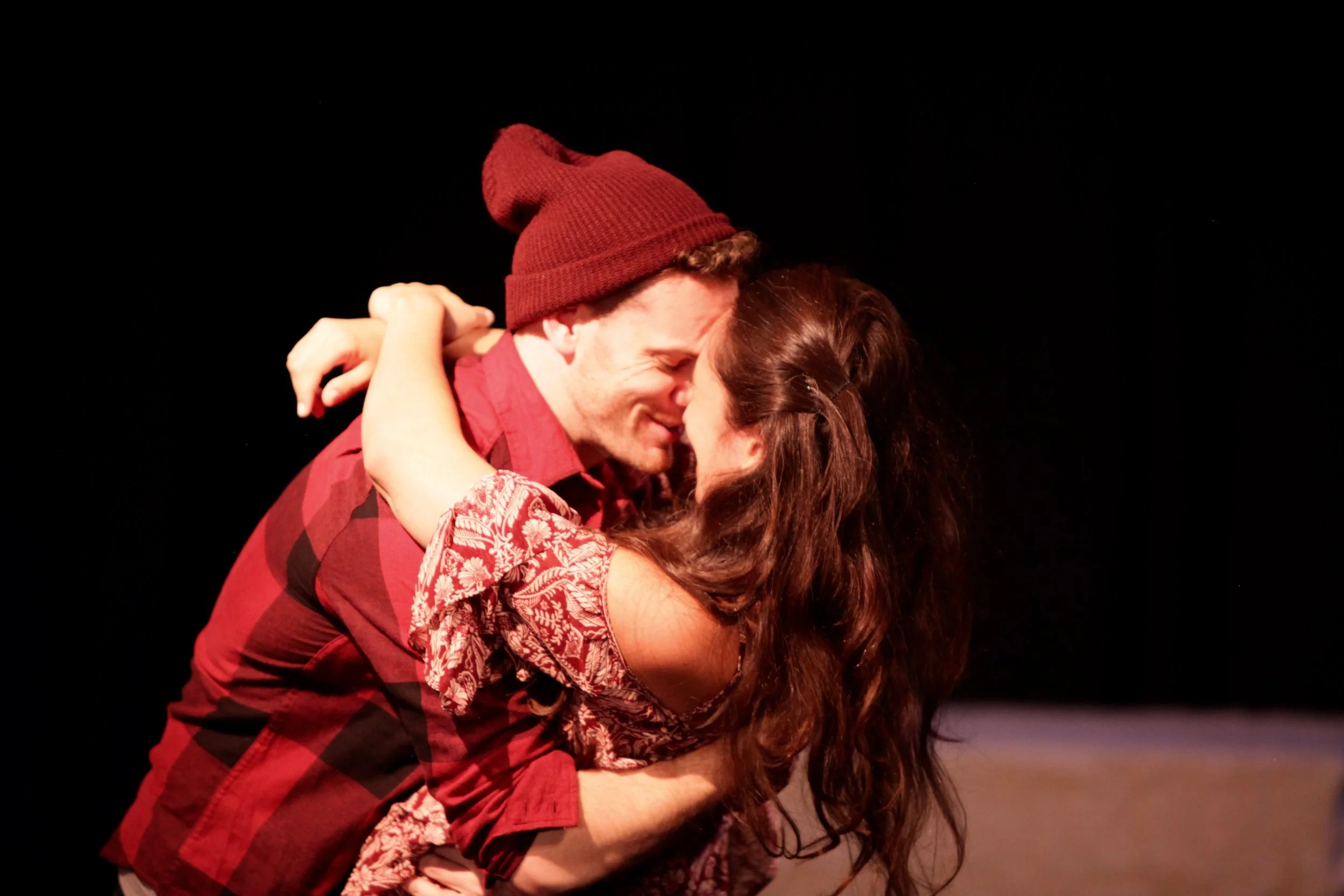 Posthumous and Imogen in Cymbeline (Brick Theatre)