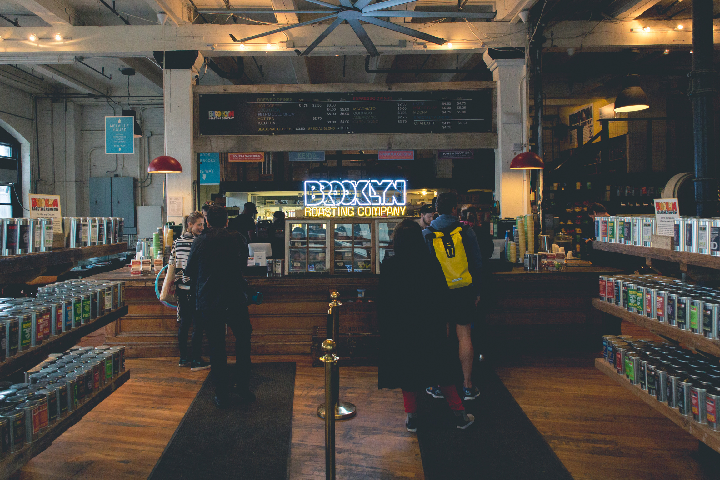 Brooklyn Roasting Company in DUMBO, New York City