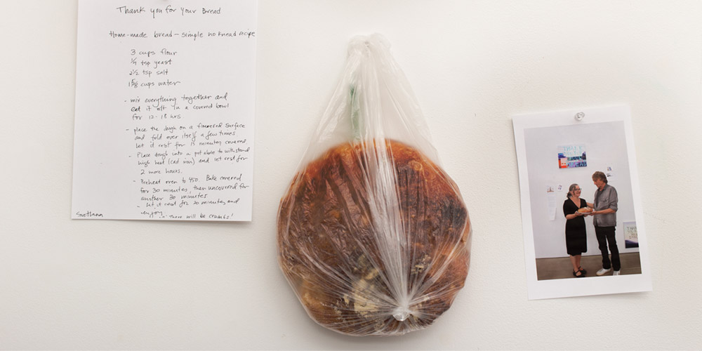   Exchange 8,&nbsp;  Thank You For Your Bread  &nbsp;with Svetlana Katz at Denny Gallery, New York on September 7, 2014  