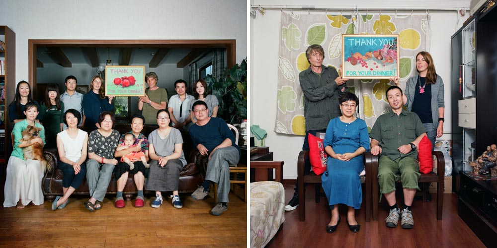   A Painting For A Family Dinner, Beijing, China,&nbsp;  September 13-22, 2013  