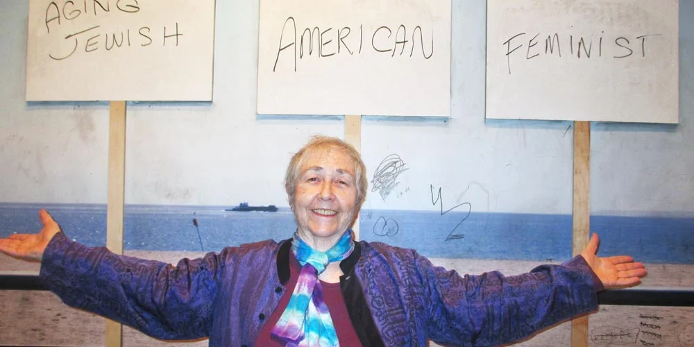 My Judaism informs who I am and the choices I make as an American and as a feminist. I have an activist spirit and a mindful heart and am grateful to be alive. I am curious to see how the thread of aging is woven into and changes that tapestry. —Carol