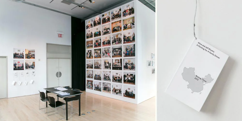 A Painting For A Family Dinner, Installation view, Specters of Communism: Contemporary Russian Art , Curated by Boris Groys, The James Gallery, The Graduate Center CUNY, New York 2015