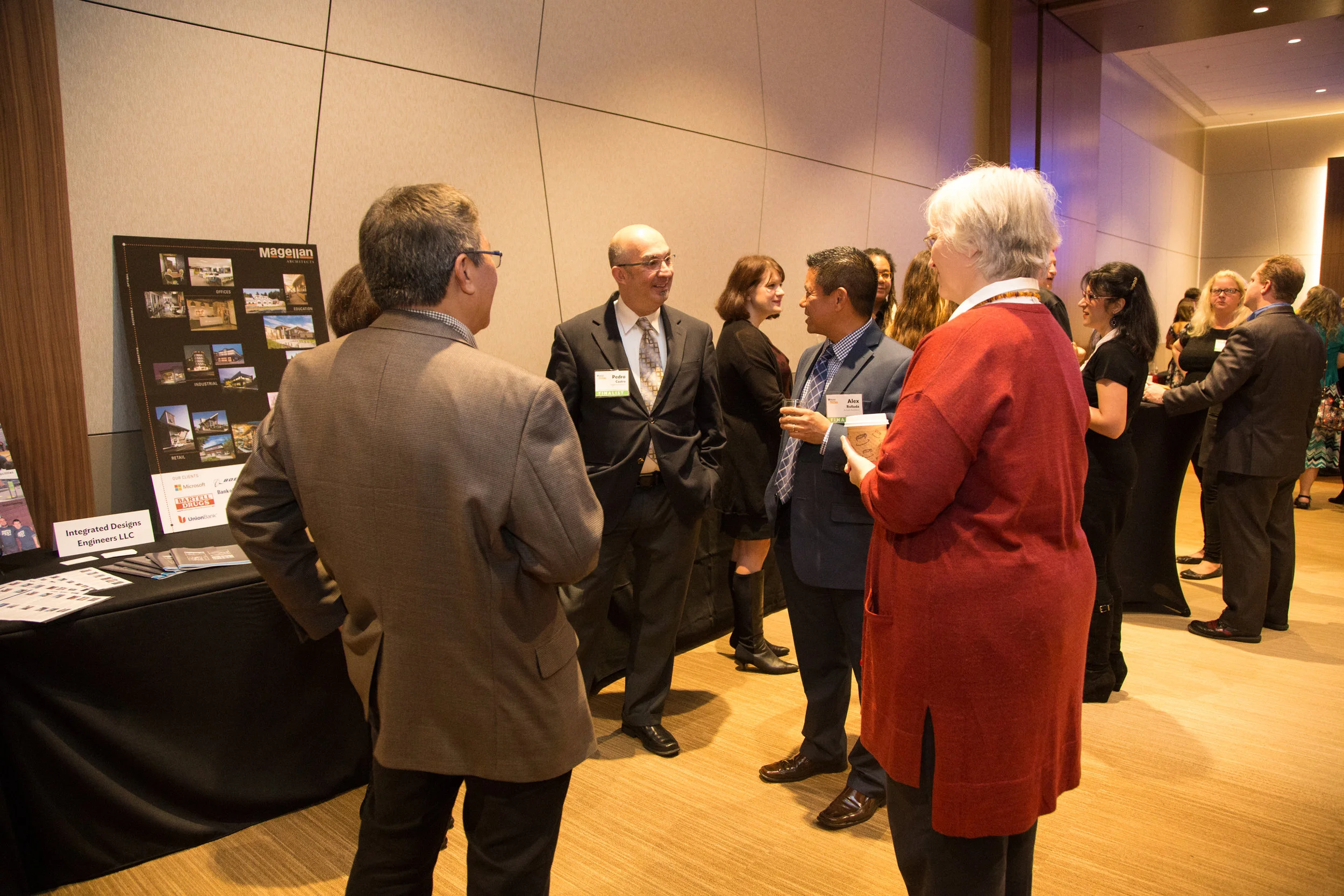 Ignasius Seilie, Integrated Design Engineers Principal, chats with Alex Rolluda of Rolluda Architects and Pedro de Magalhaes Castro of Magellan Architects.