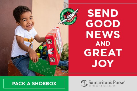 Operation Christmas Child (OCC) Shoebox Begins