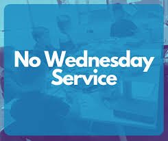 No Wednesday Services