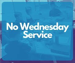 No Wednesday Services
