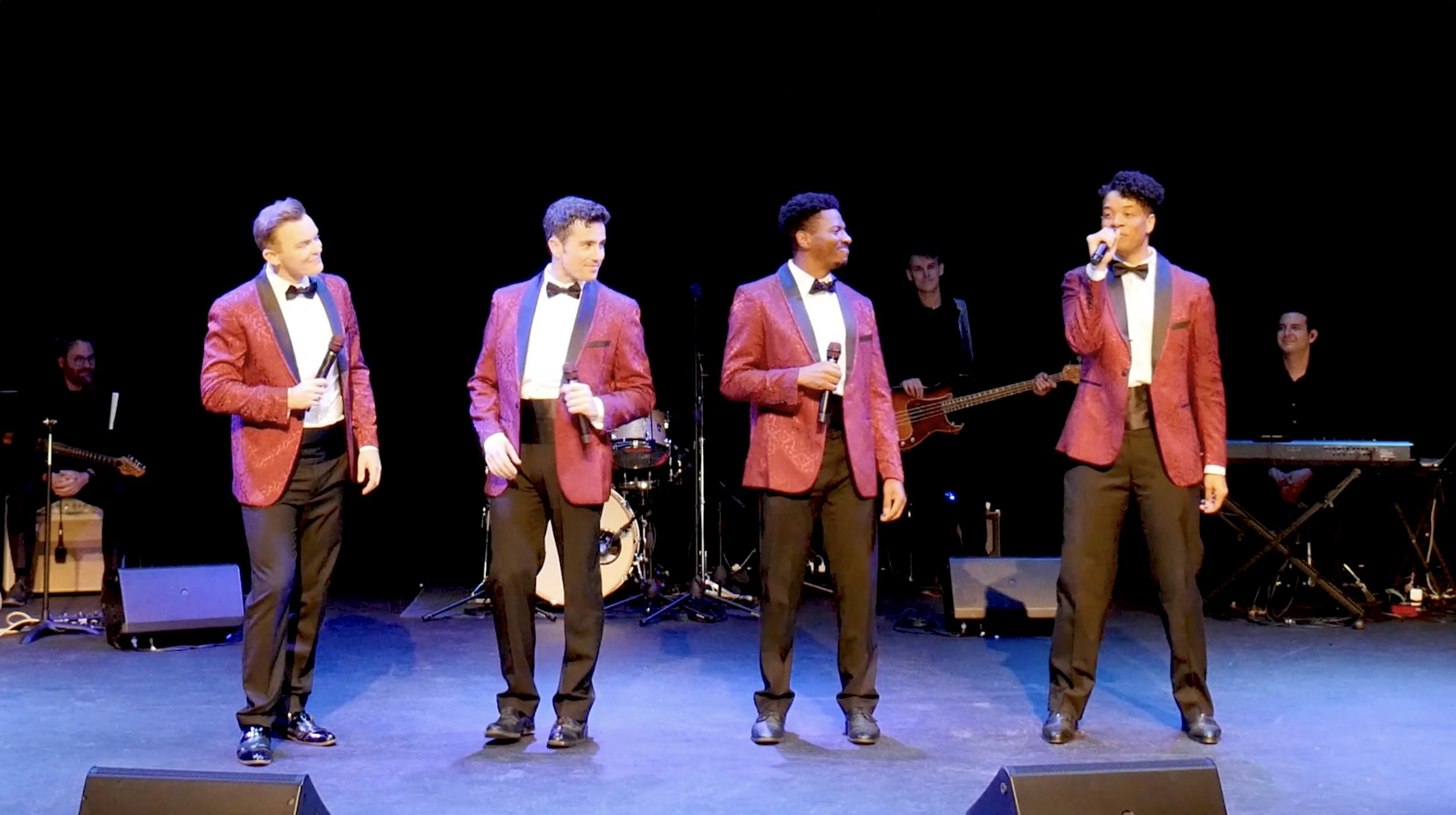 The Suits_50s, 60s, 70s, 80s_Motown, Doo Wop, Pop &amp; Rock_Los Angeles_Sunset Singers_Stage