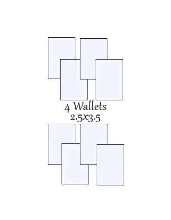 Wallet Photos (Set of 4)