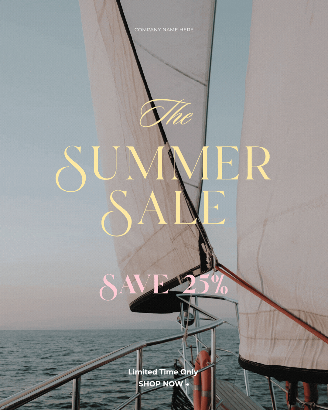 The Afterglow summer sale.gif