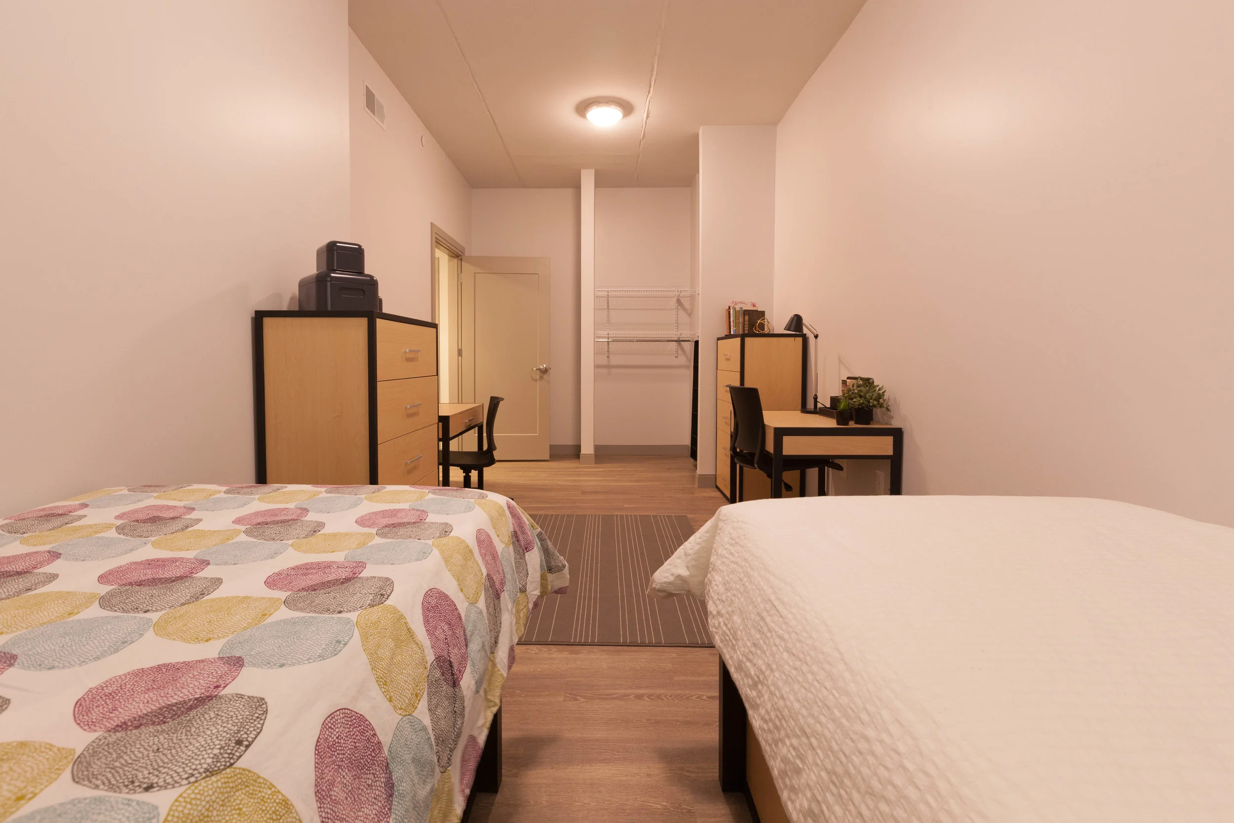 Double Student Bedroom