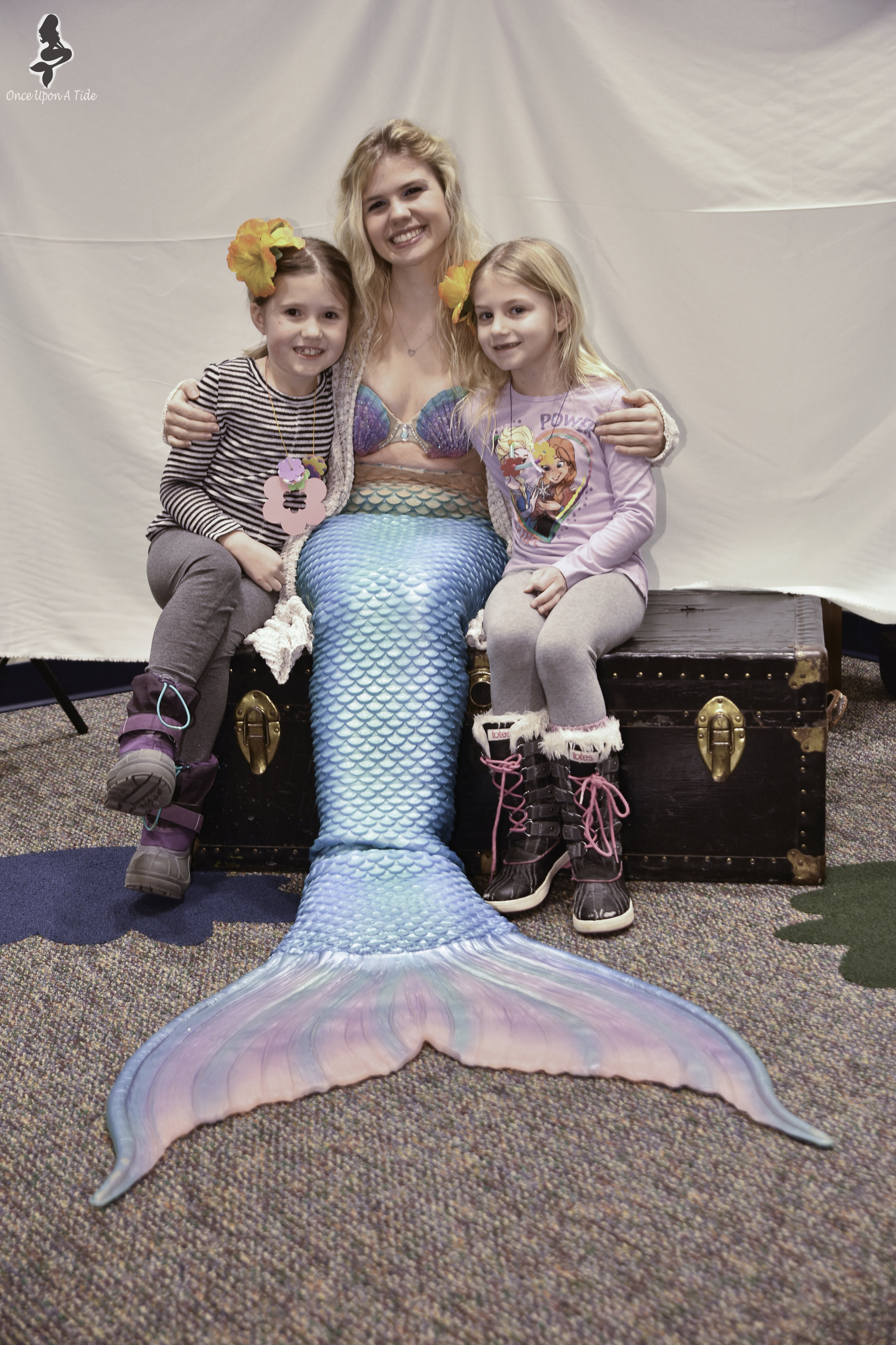Mermaid Sadie at Culver's Kids Night