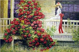 The Woman, The Garden, In Art