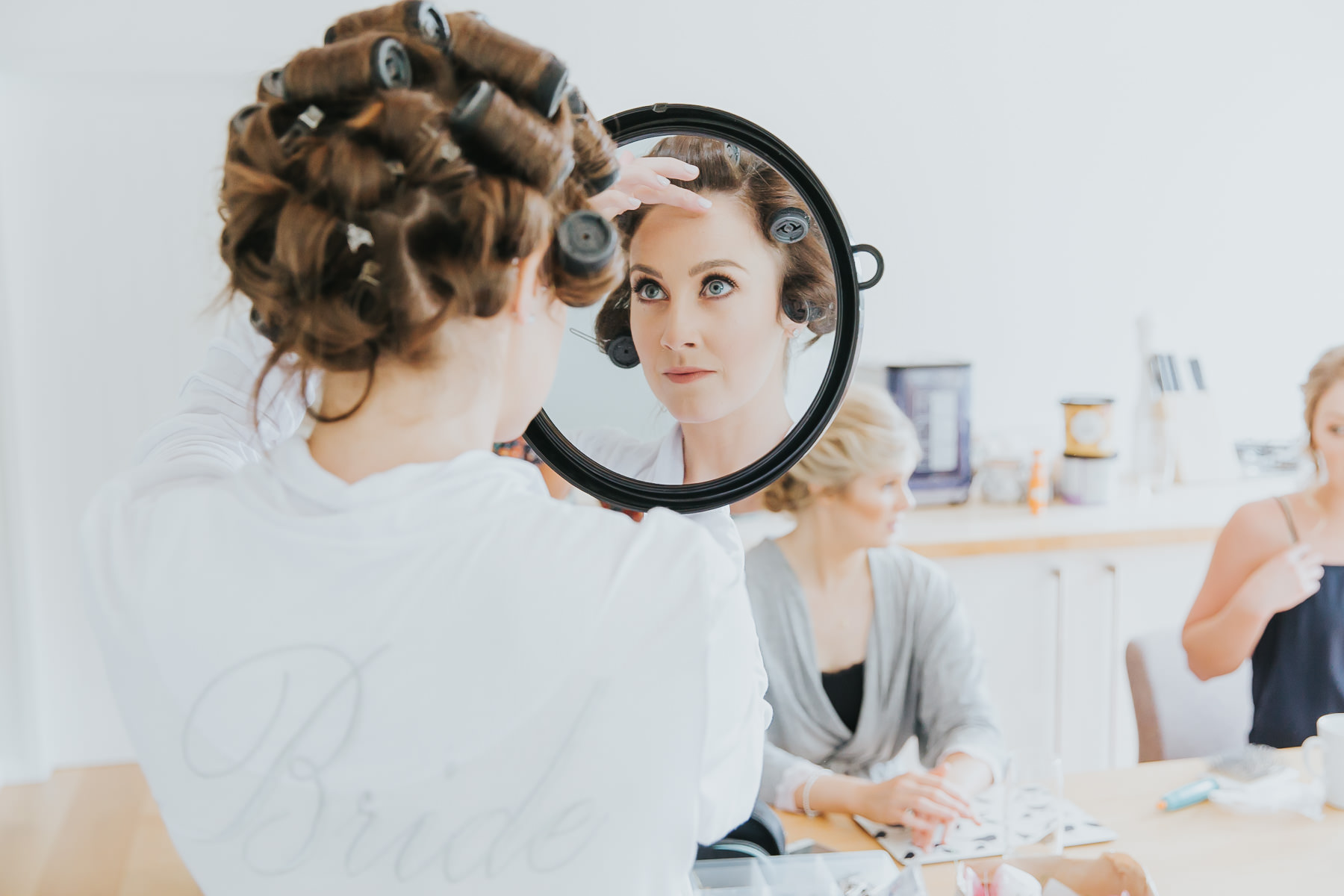 bridal prep at natural retreats