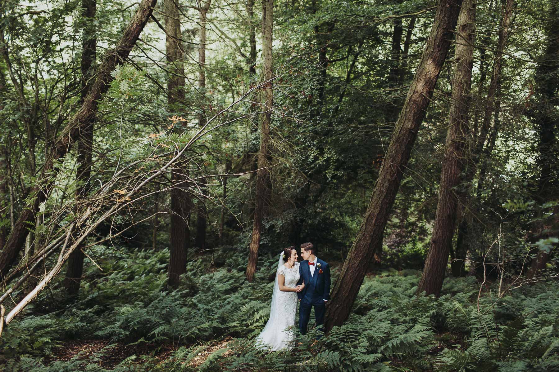 woodland wedding at natural retreats