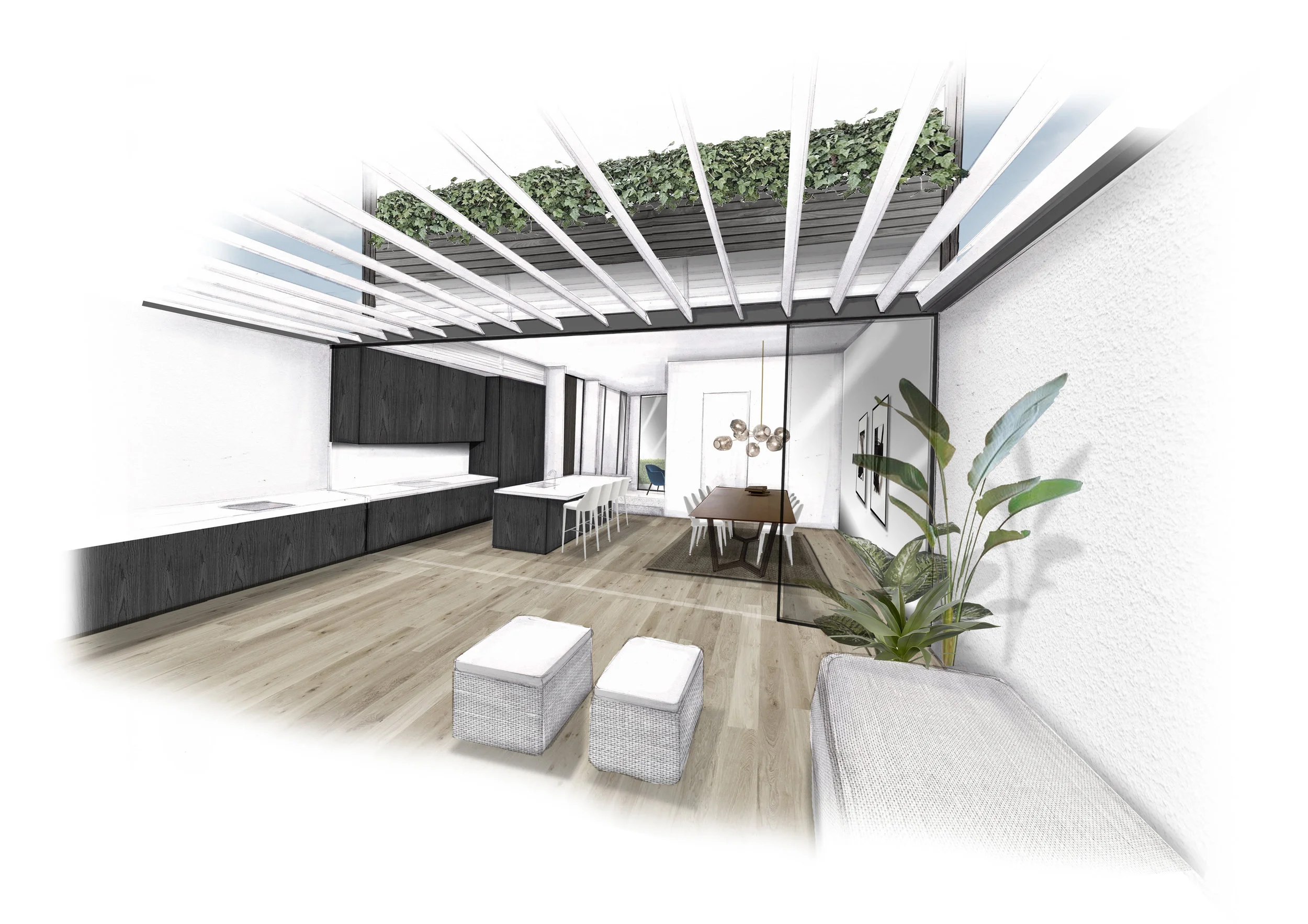 residential design &nbsp;&nbsp;/ &nbsp; illustrated for poco designs&nbsp;