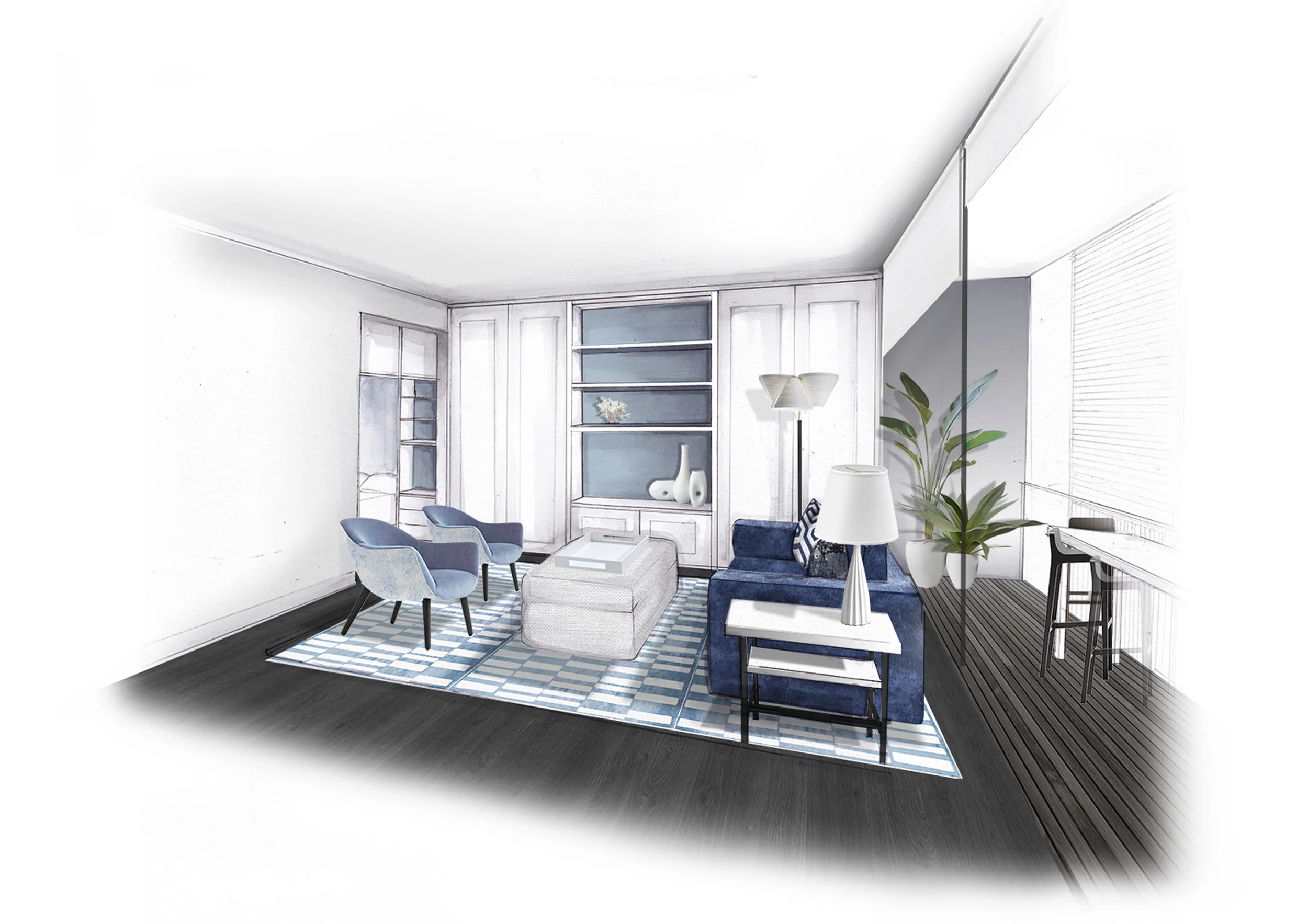 kent St,&nbsp;residential design &nbsp;/ &nbsp; illustrated for poco designs&nbsp;