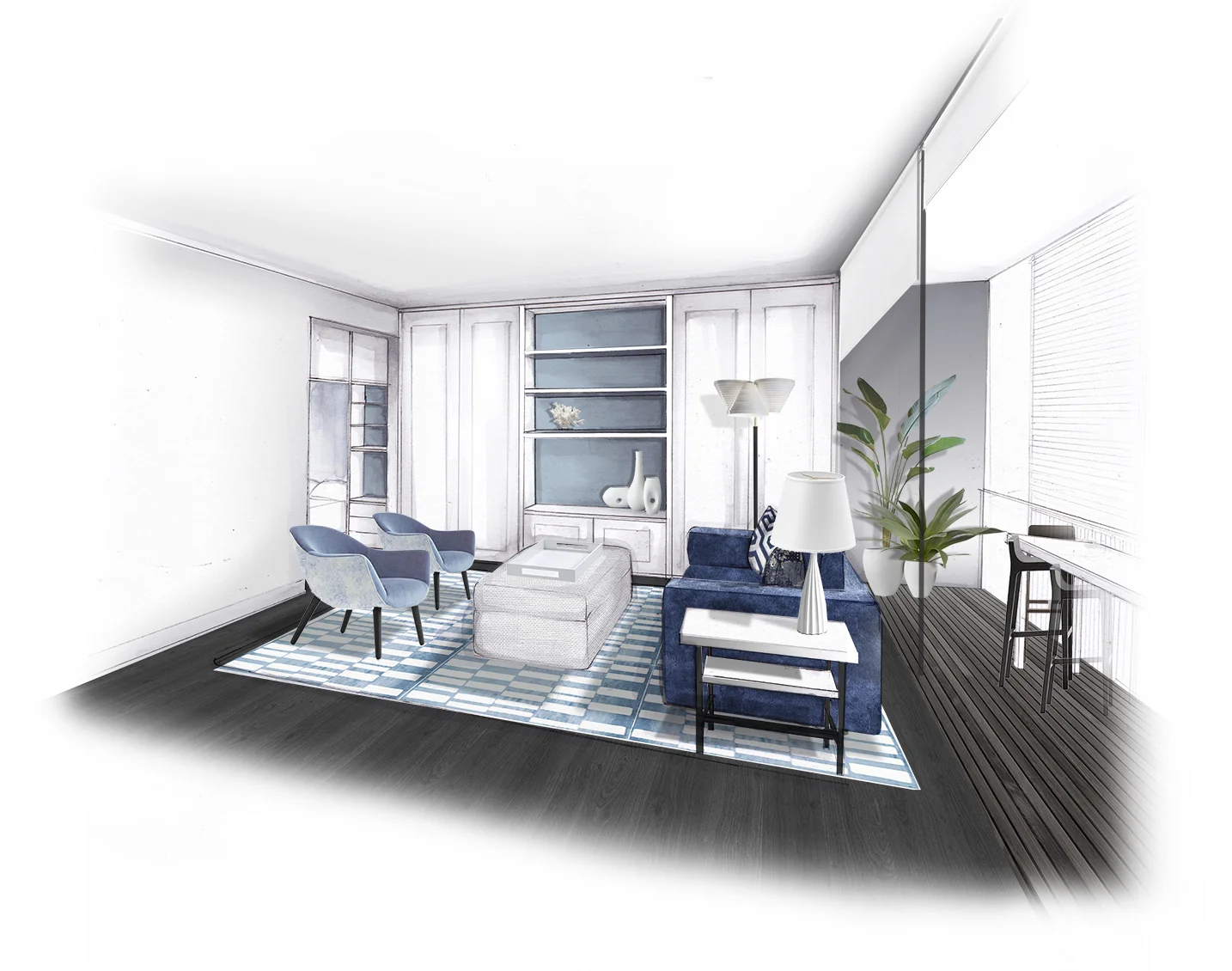 residential design &nbsp;&nbsp;/ &nbsp; illustrated for poco designs&nbsp;