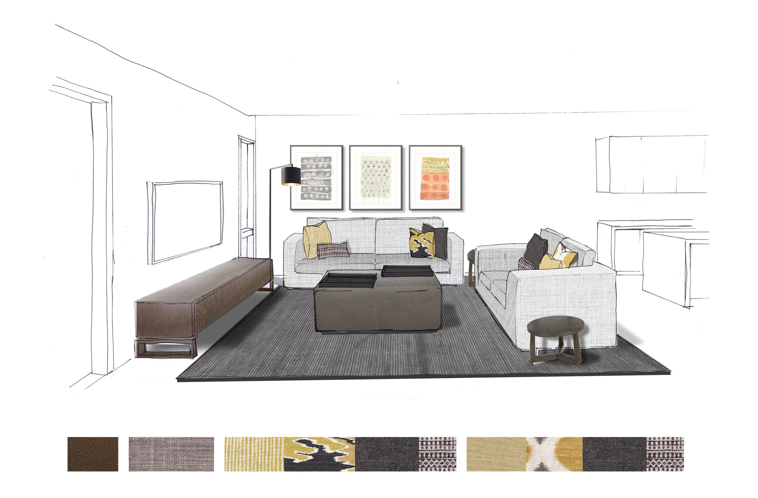 residential design &nbsp;&nbsp;/ &nbsp; illustrated for poco designs&nbsp;