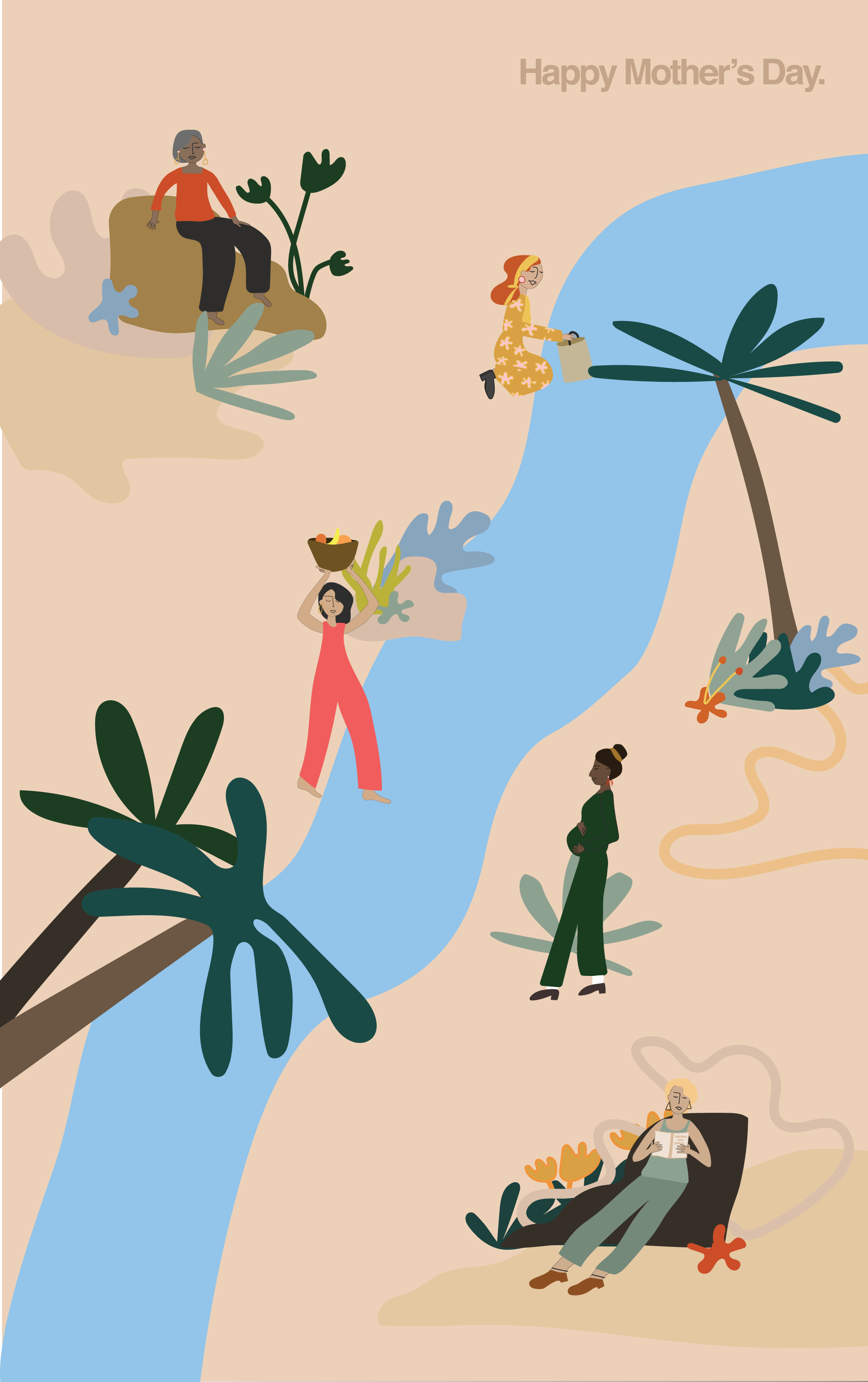 BrittanyByrne-MothersDay-Women-Illustration-OasisDesert-Title.png
