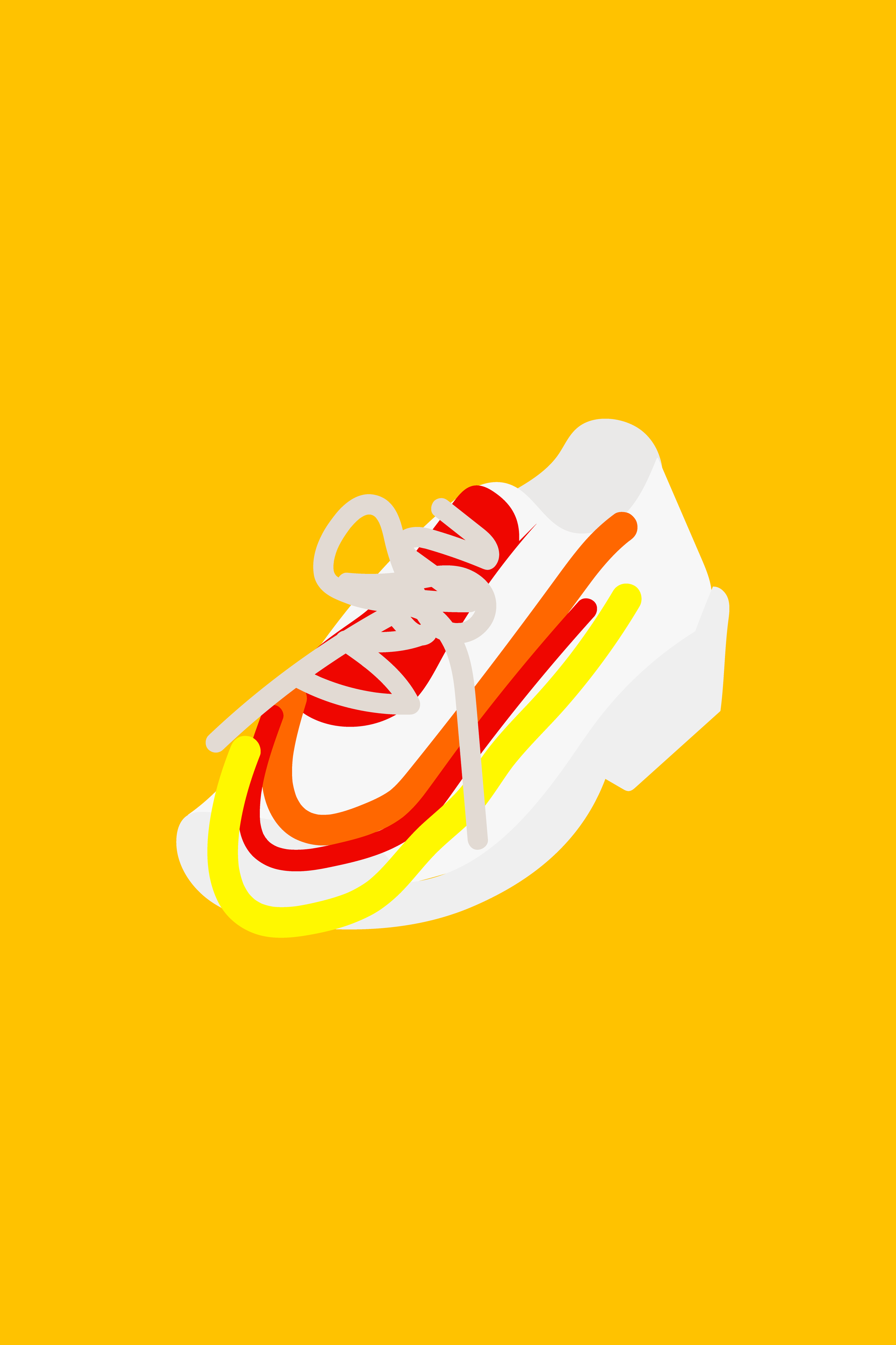   Running shoes for my running partner,  (2018) 