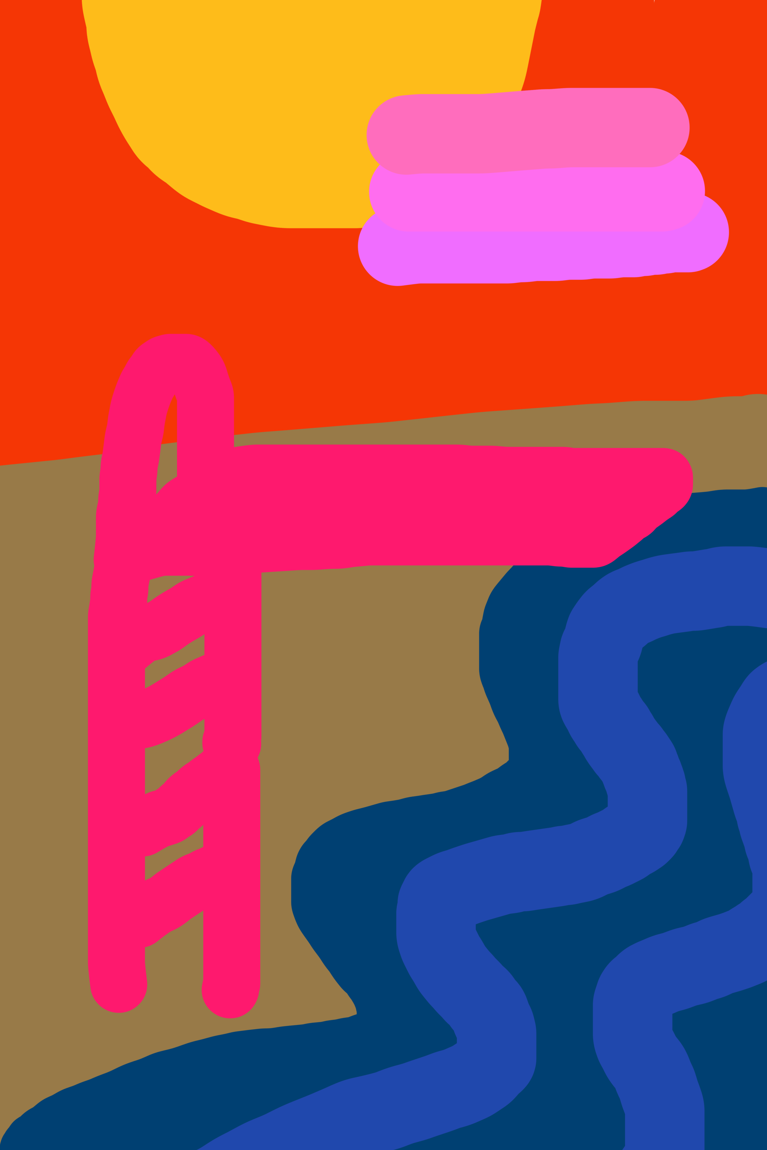 EndOfSummer-Illustrations-Abstract-Colorful-BrittanyByrne-SunSkyDivingBoardPool.png