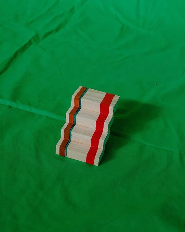 This piece (first-ever for this project) is inspired by childhood memories of sliding down the stairs in sleeping bags (sliding down, or being &ldquo;encouraged&rdquo; down the stairs by my older brother, details are fuzzy) small beginnings. Reflecti