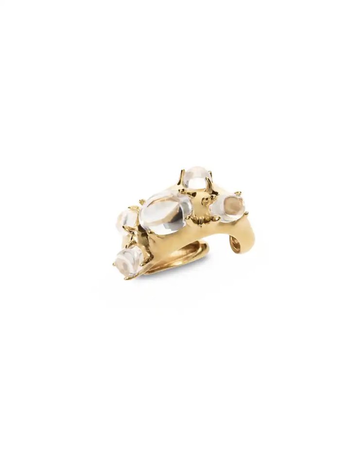 Alan Crocetti Silver Gothika Nano Blown Ear Cuff
