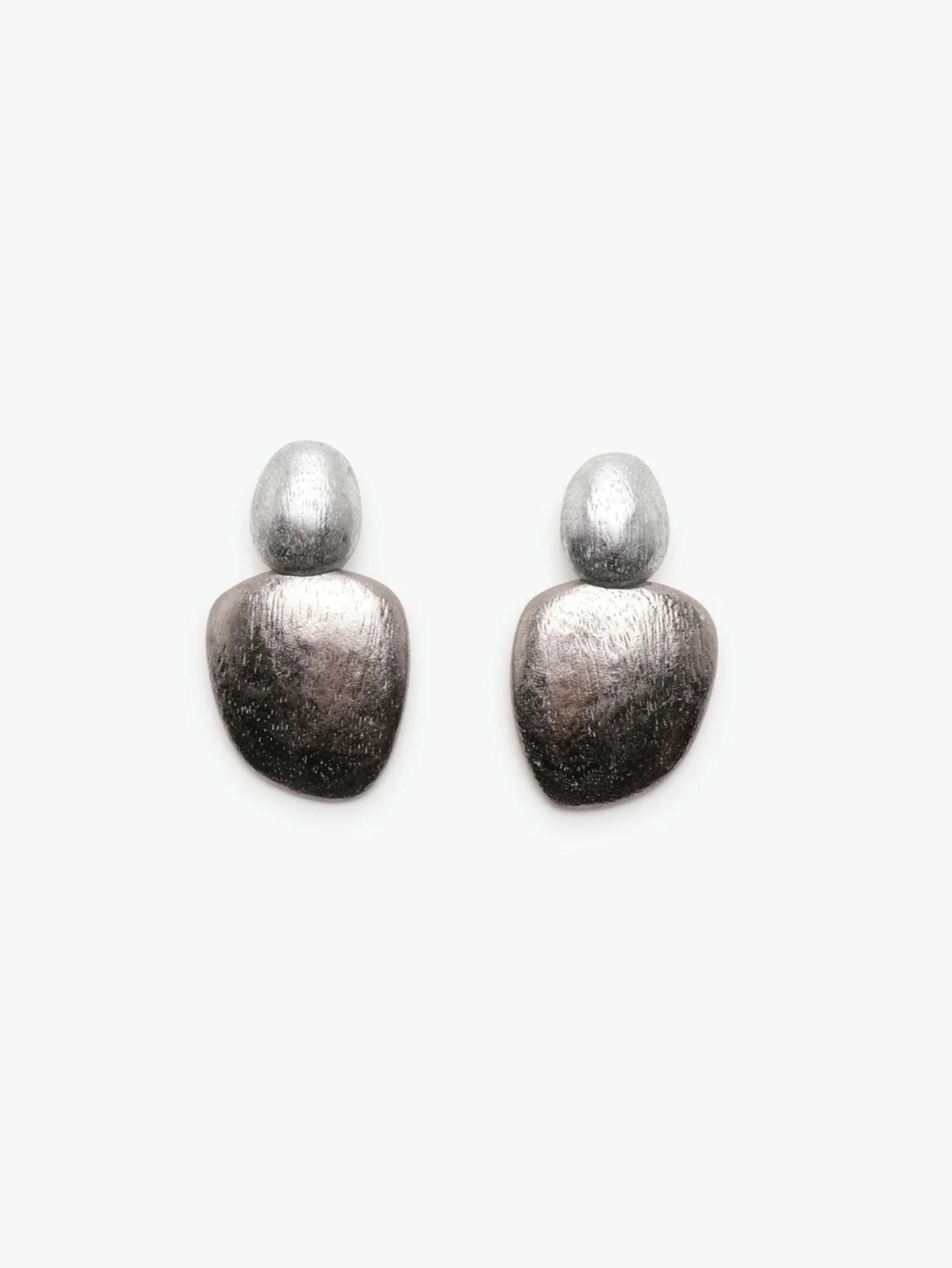 LUMA EARRINGS SILVERFOIL ACACIA WOOD.webp