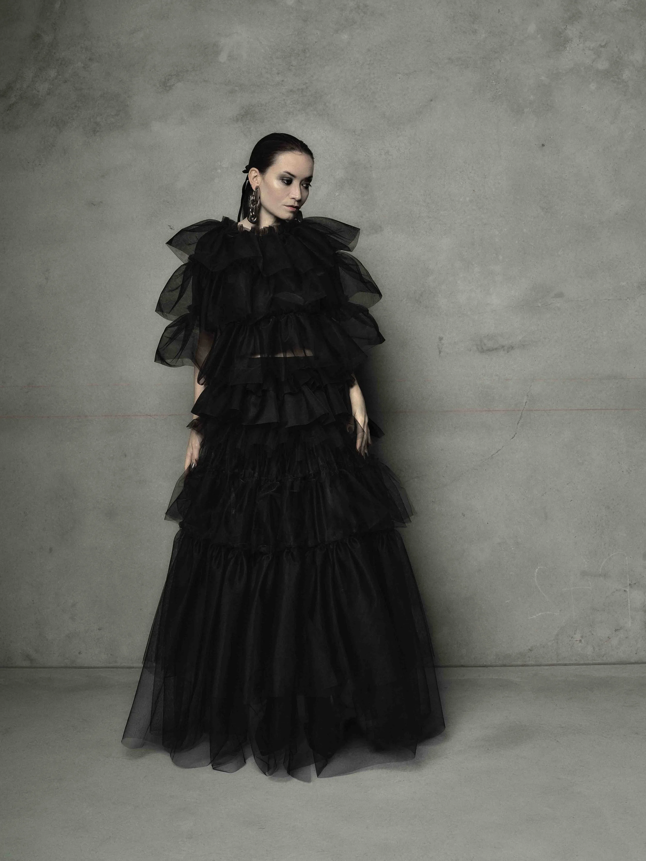 WILD AT HEART SKIRT BLACK