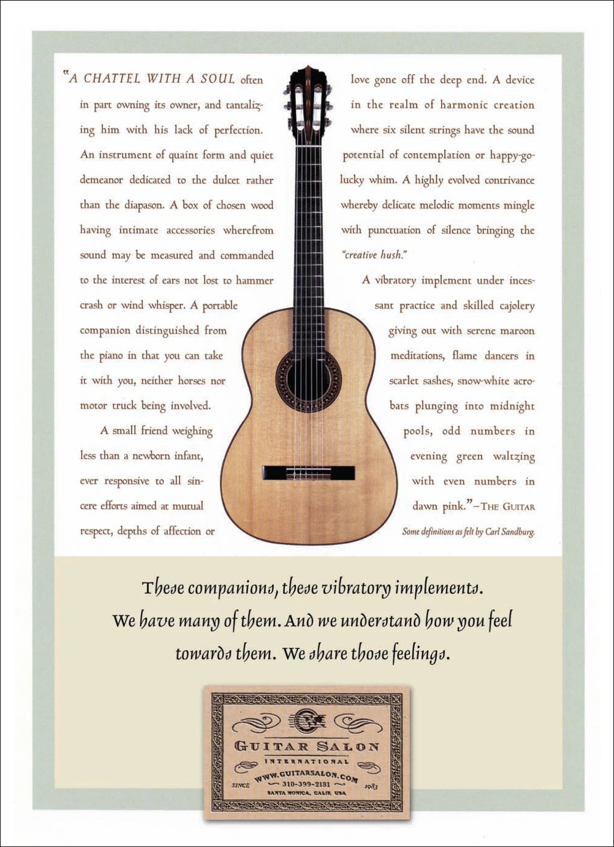 magazine ad