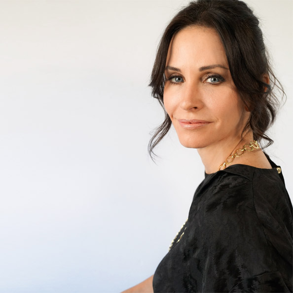 Why Courtney Cox Is a Chronic Pillow Fluffer