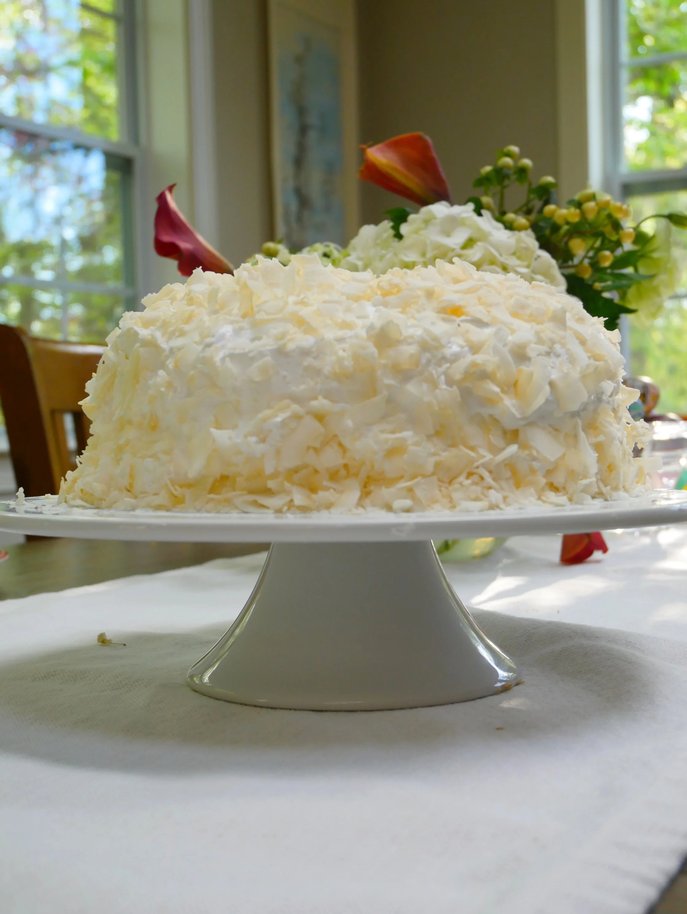 Bright Coconut Cake
