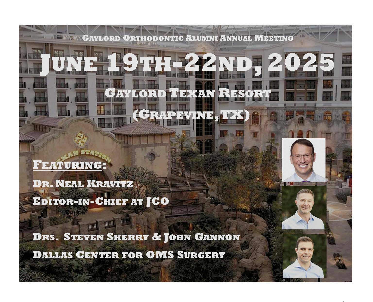 2025 Annual Meeting - Agenda &amp; Hotel Map