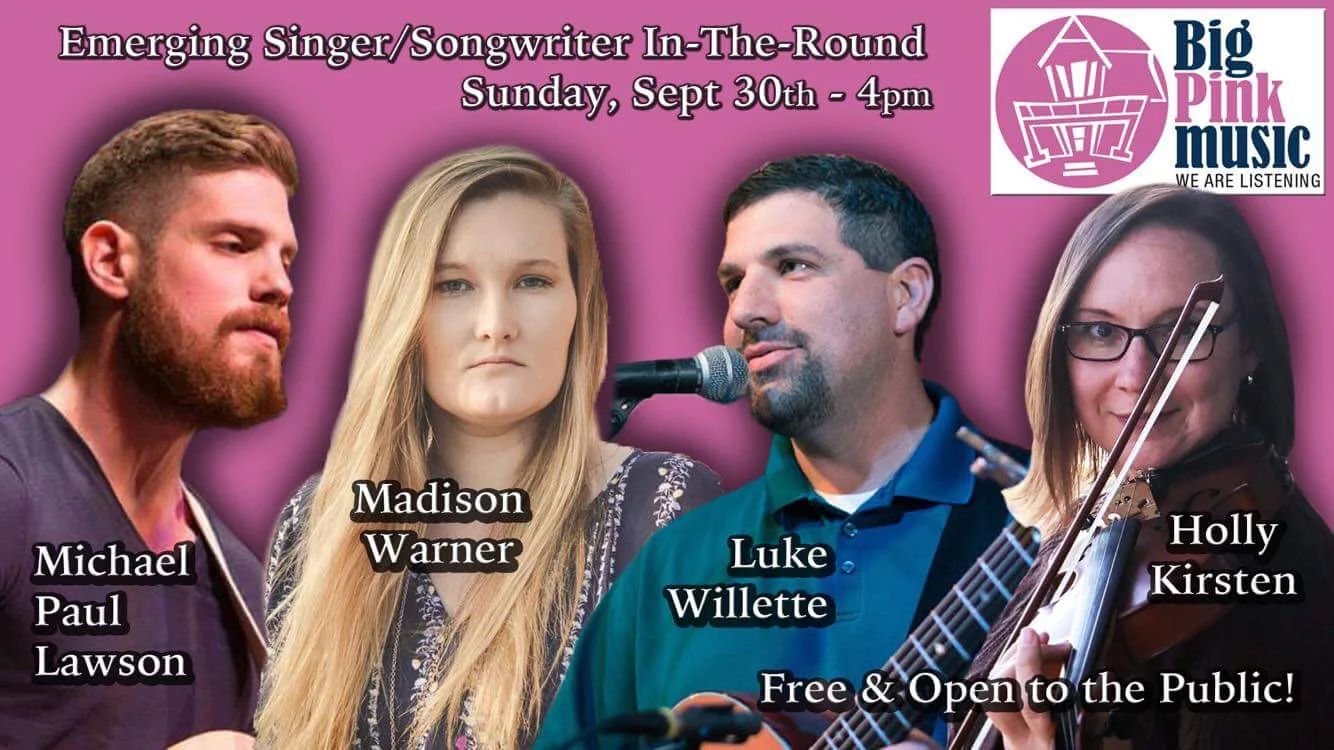 Big Pink Emerging Singer/Songwriter In-the-Round