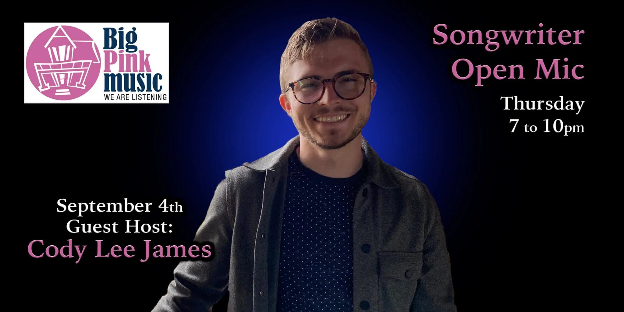 First Thursday All Original Open Mic - Hosted by Codey Lee James