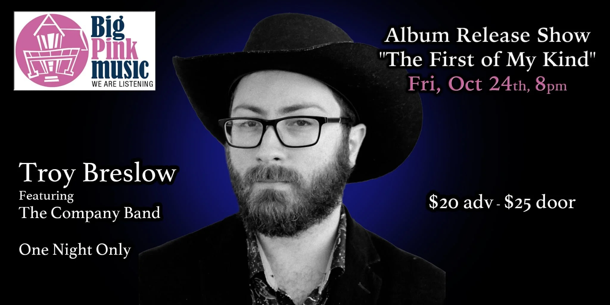 Troy Breslow “First of My Kind” Album Release Show