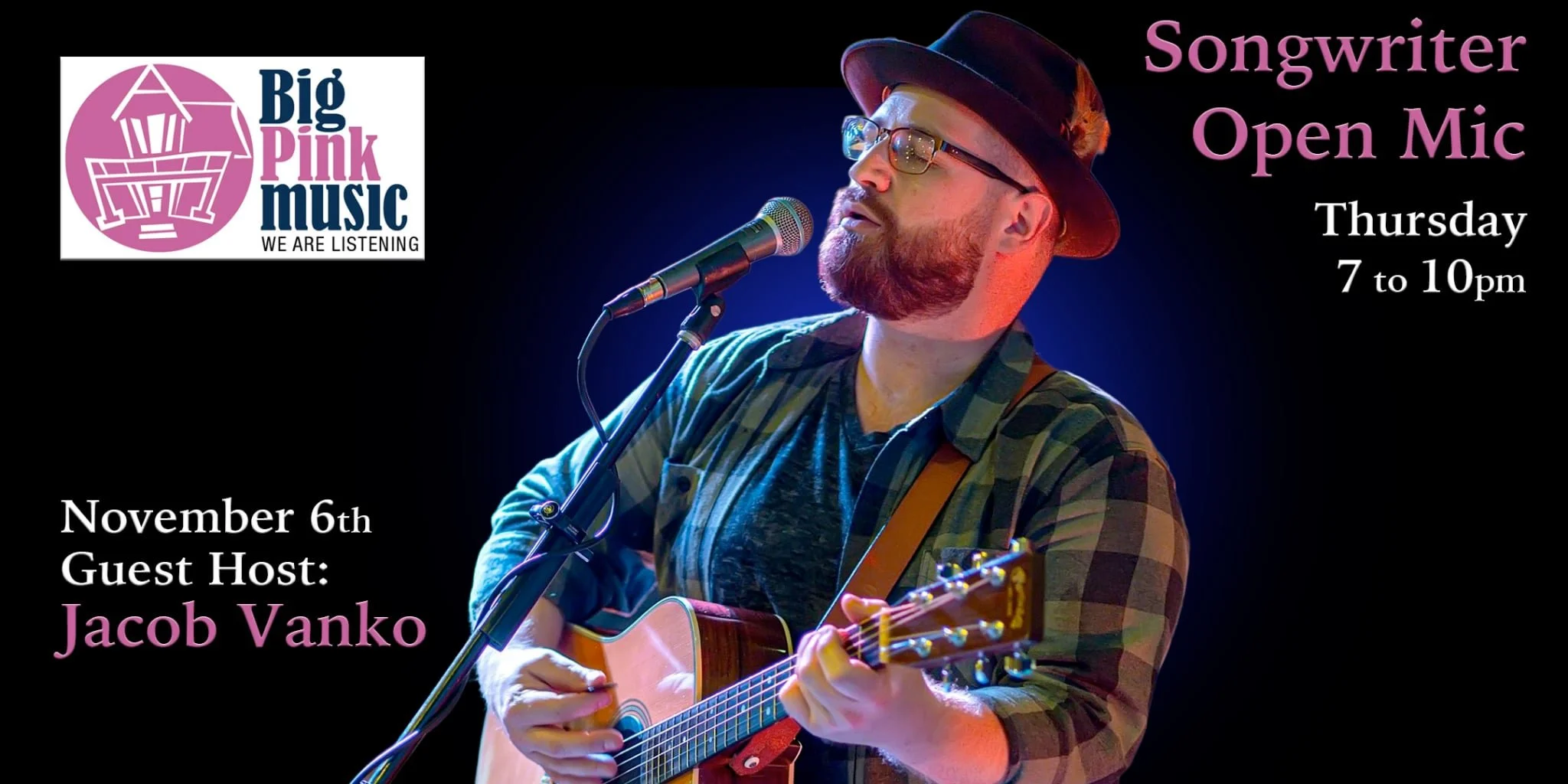 First Thursday All Original Open Mic - Hosted by Jacob Vanko