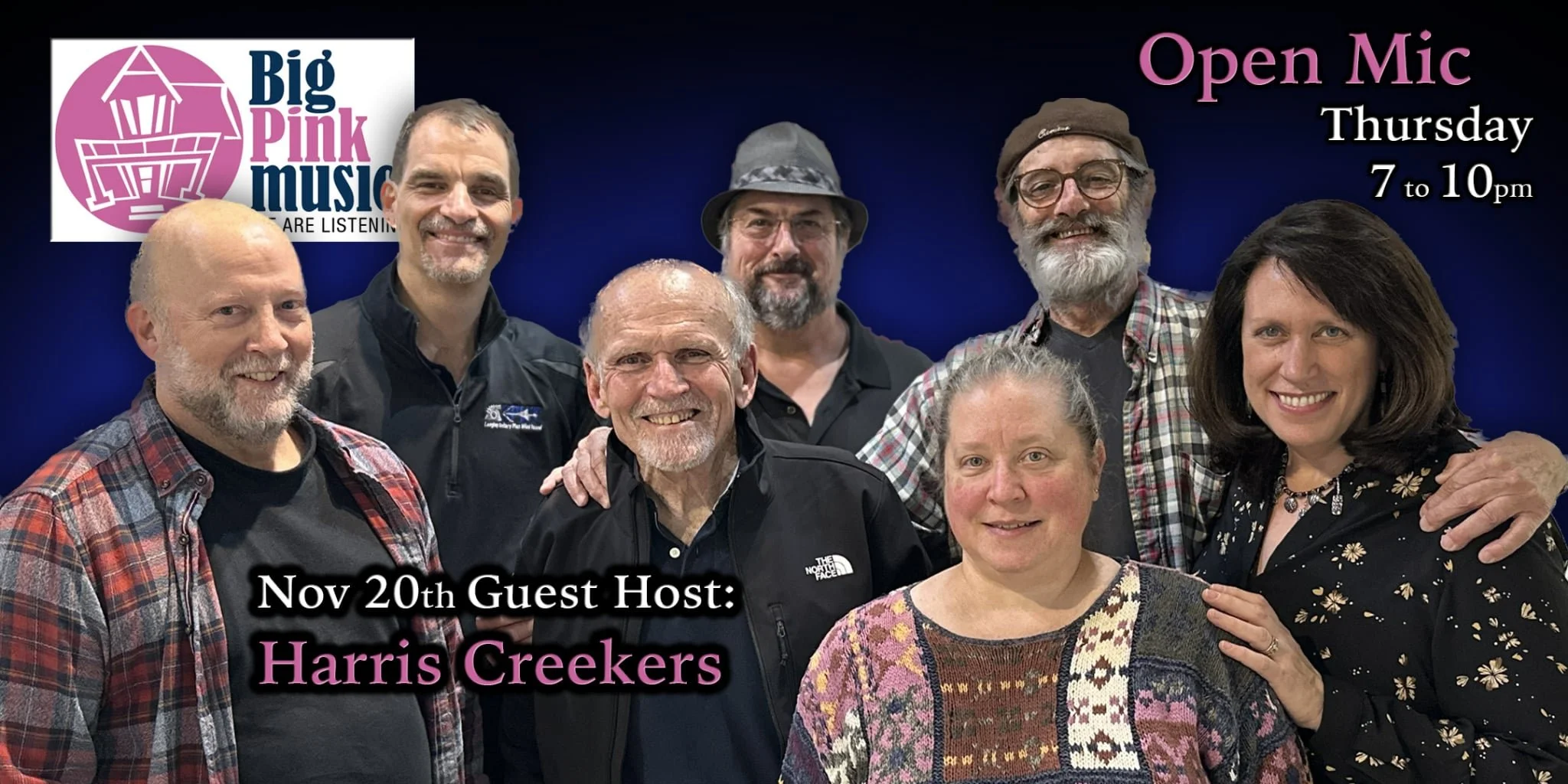 Third Thursday Open Mic - Hosted by The Harris Creekers