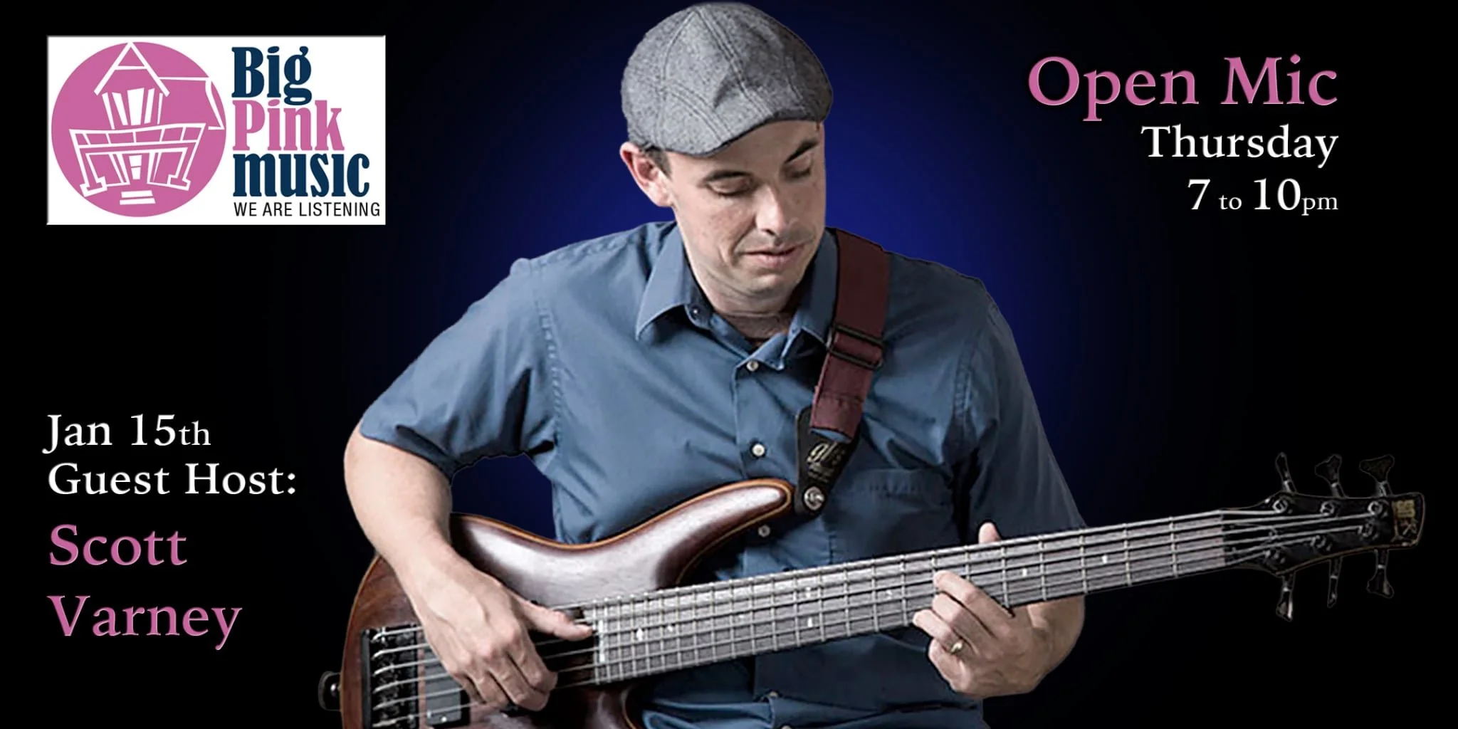 Third Thursday Open Mic - Hosted by Scott Varney