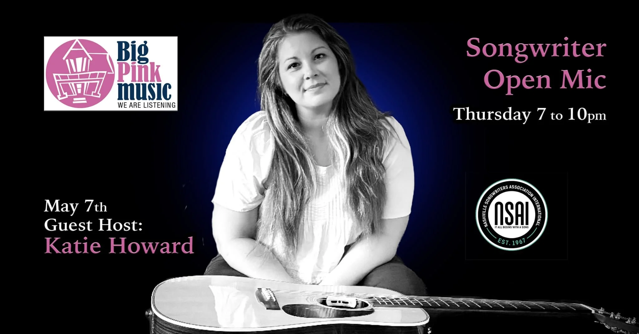 First Thursday All Original Open Mic - Hosted by Katie Howard