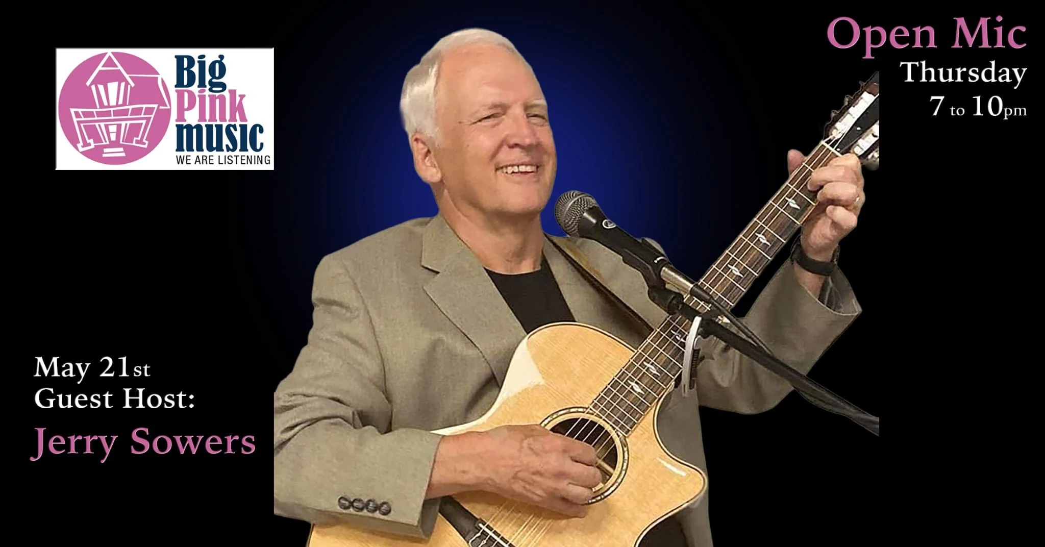 Third Thursday Open Mic - Hosted by Jerry Sowers