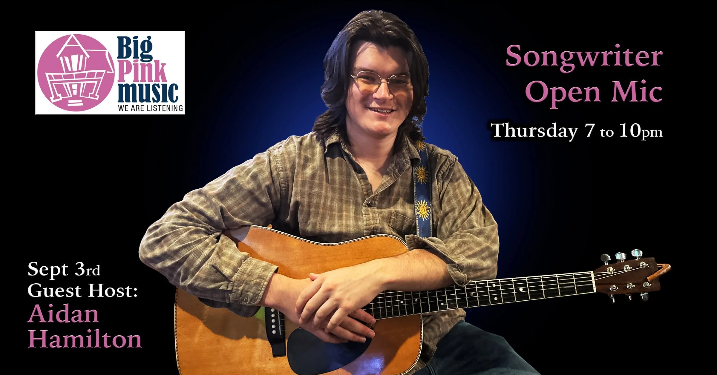 First Thursday All Original Open Mic - Hosted by Aidan Hamilton