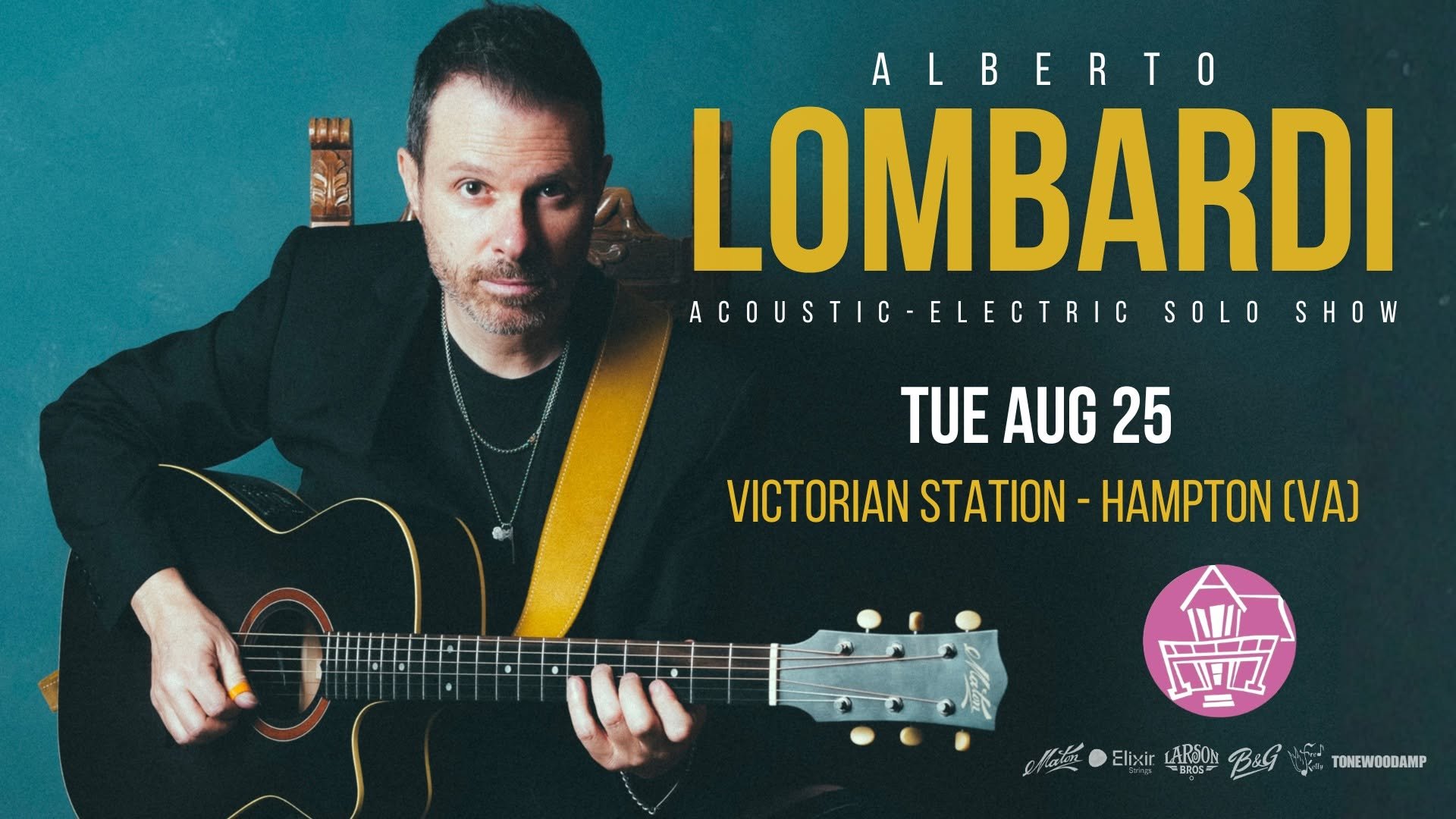 Victorian Station House Concert: Alberto Lombardi with Special Guest Matt Thomas