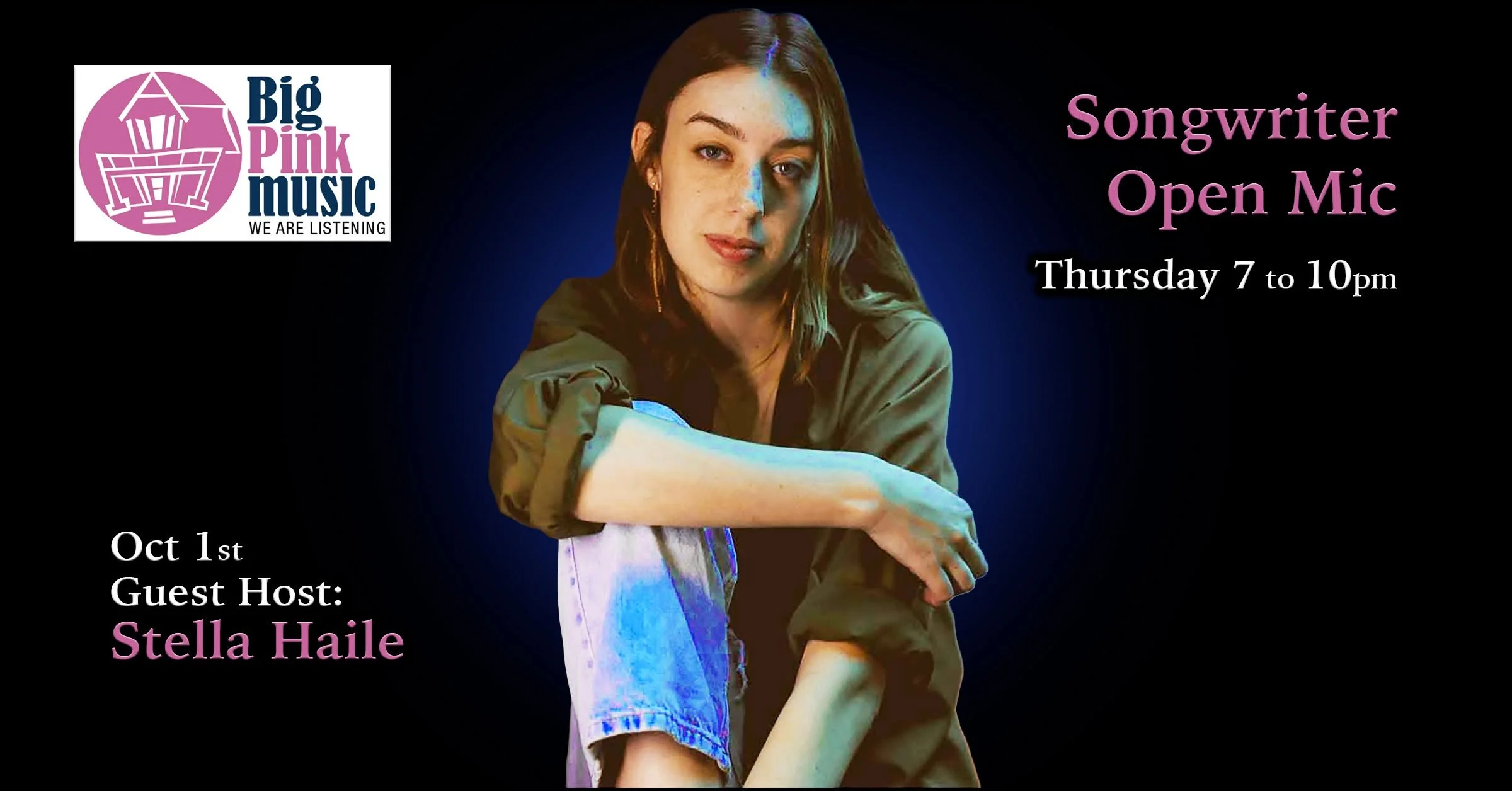 First Thursday All Original Open Mic - Hosted by Stella Haille