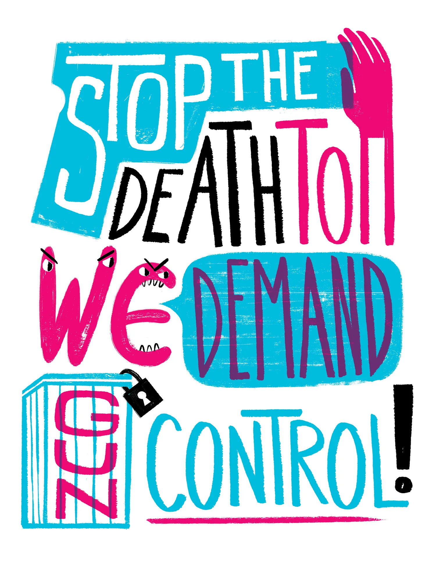 We The Posters Part of a series of free printable posters for the “March for Our Lives” protest that took place on March 24, 2018
