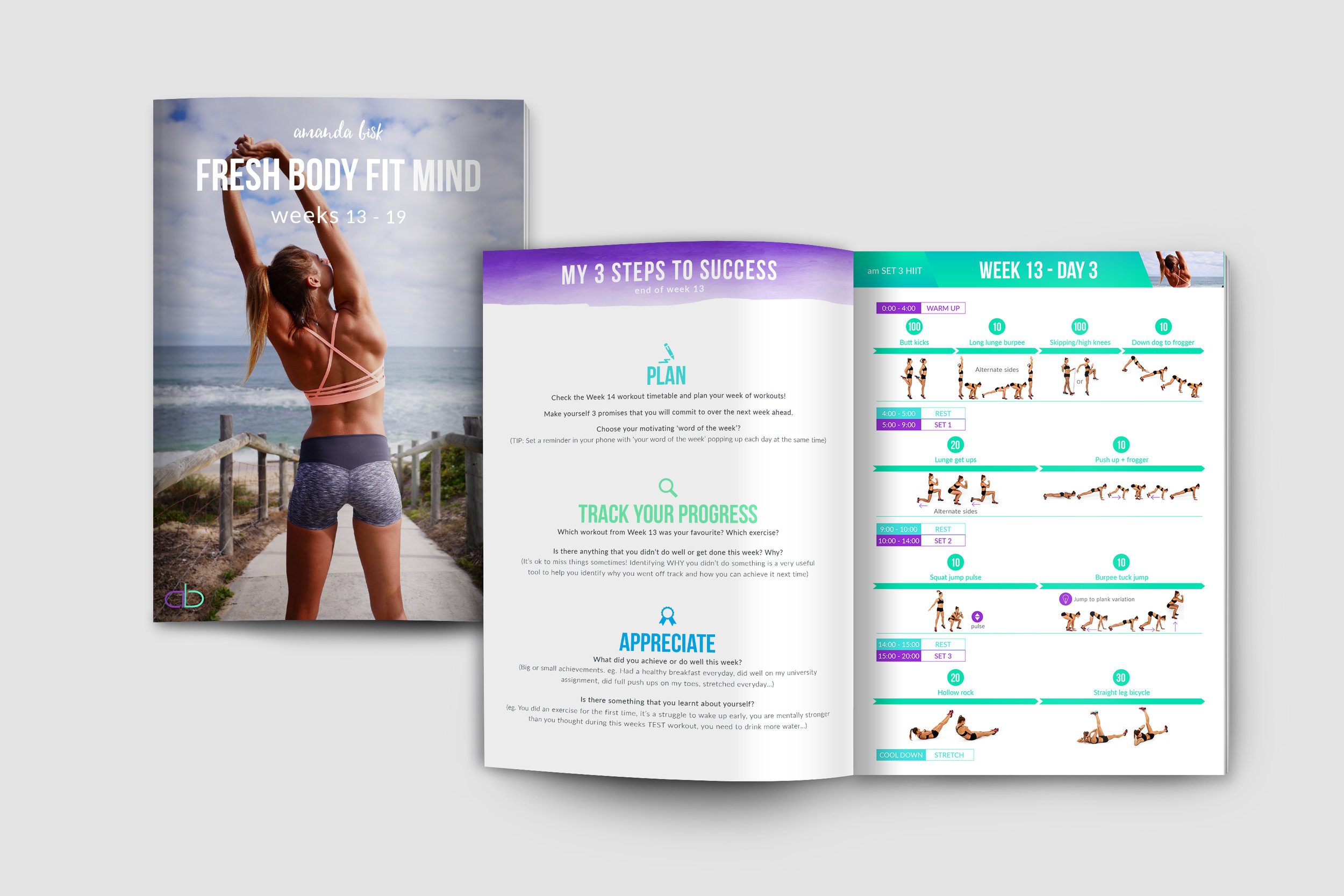 Amanda Bisk - Workout Books