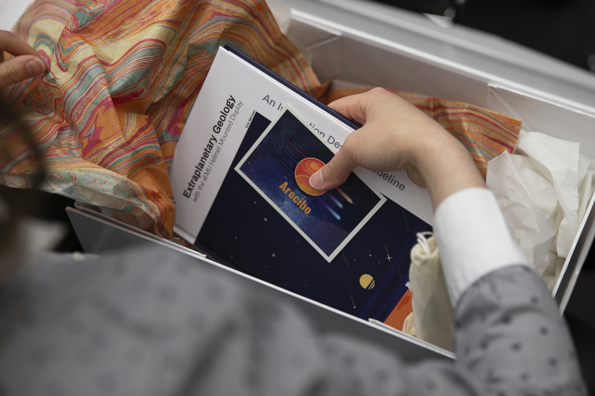 Guest critics received a copy of the IxD guideline that was handed off to NASA.